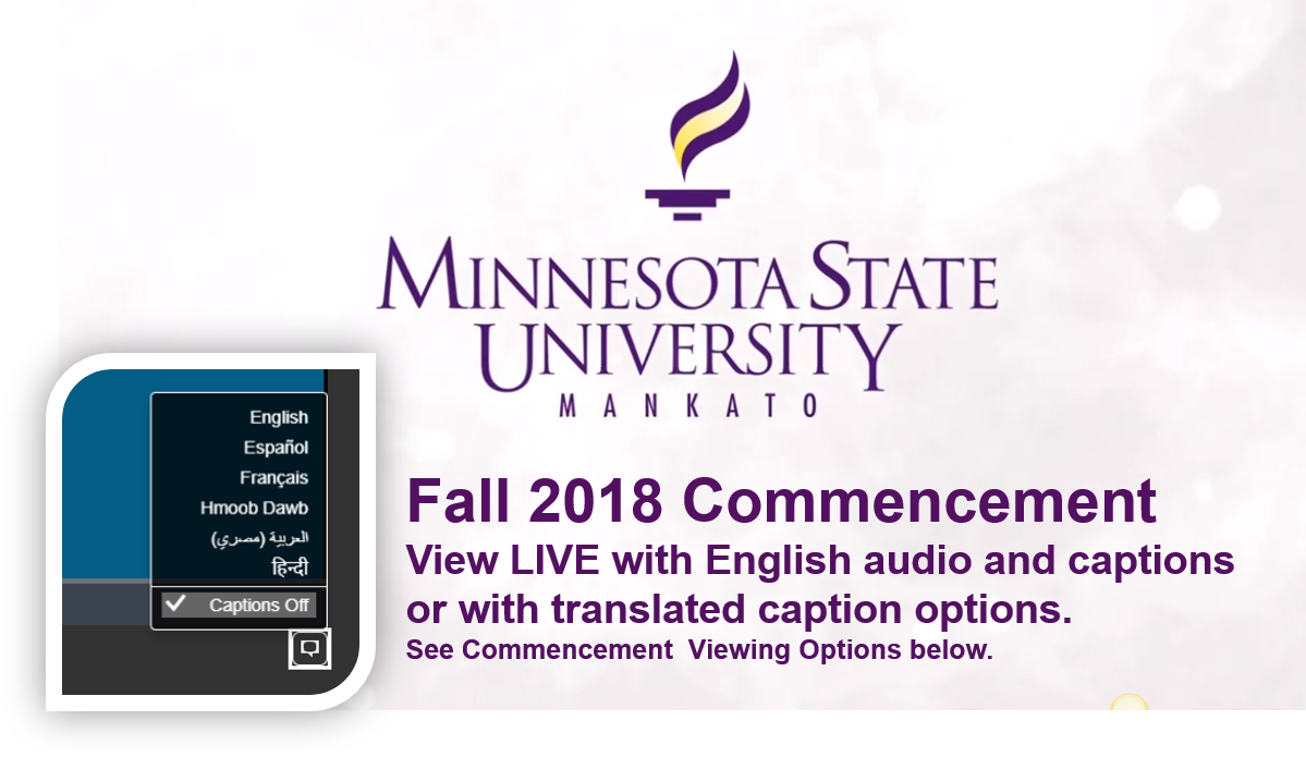 Fall 2018 University Commencement